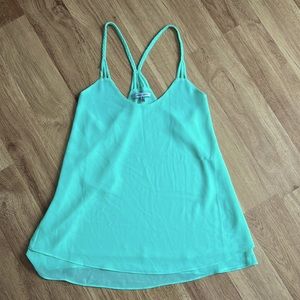 Women’s Naked Zebra Mint Green Tank Size S